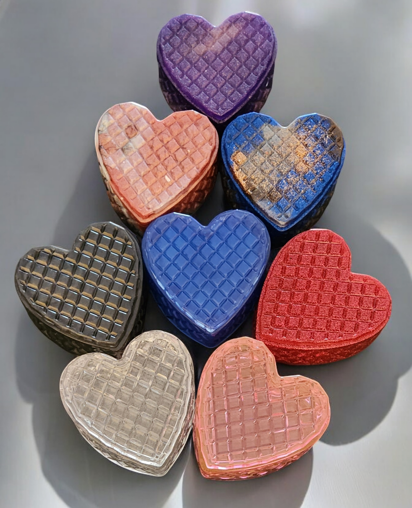 Heart shaped trinket holder